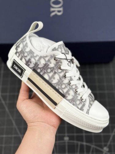 Dior B23 Oblique High Top Sneakers 新货#海外版 纯原级别 迪奥“Cd重影”全套原装配件 历史最高fk 质 东莞纯原 原版购入