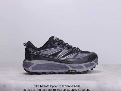 hoka Mafate Speed 2 超轻厚底轻量山地跑步鞋 原装轻量化材料fresh Foam 超轻量中底全部用料过3C认证滚动平衡科技减少33%能量消耗
