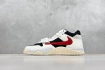 G版 Travis Scott X Jordan Jumpman Jack Tr Universityred” 倒钩 米黑红 货号：Fz8117-101 尺码：