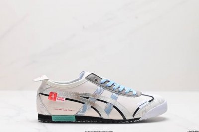 公司级onitsuka Tiger鬼冢虎 Mexico 66 Slip-On 一脚蹬低帮夏季透气运动休闲鞋 货号:D507L-0152 尺码:36 37 37.