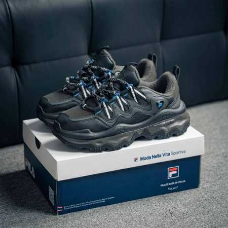FILA FUSION斐乐潮牌 织物合成革 舒适百搭防滑耐磨 低帮 生活休闲鞋 货号：T12M341113FBB 尺码：39 40 40.5 41 42 42. - 点击图像关闭