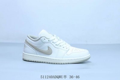 乔丹Air Jordan 1 Low Aj1 乔1低帮复古文化休闲运动篮球鞋 货号 Dc0774-109 511240Adqwu半 36-46
