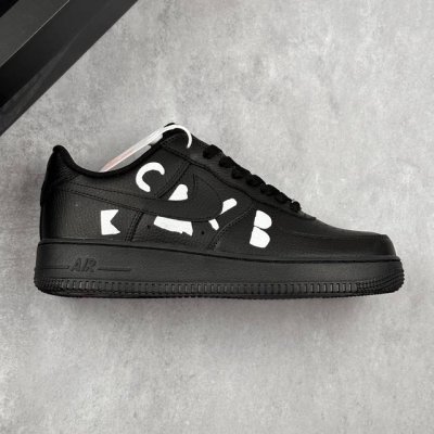 本地 核心私 Nike Air Force 1 Low Cdg黑 空军一号低帮运动休闲板鞋 原楦头原纸板 打造纯正空军版型#专注外贸渠道 全掌内置蜂窝气垫 #原