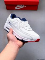 160 耐克 Wmns Nike Air Max 90 " Oreo" 半掌气垫复古运动休闲慢跑鞋 0325156S22