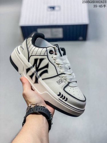 公司级Mlb Ny 印花网红老爹鞋 涂鸦恶作剧 内增高6Cm 原厂原档案数据开发 进口纳米材质 原厂全套手提袋 原盒雷射防伪标包装 官方货号: 3Asxca12
