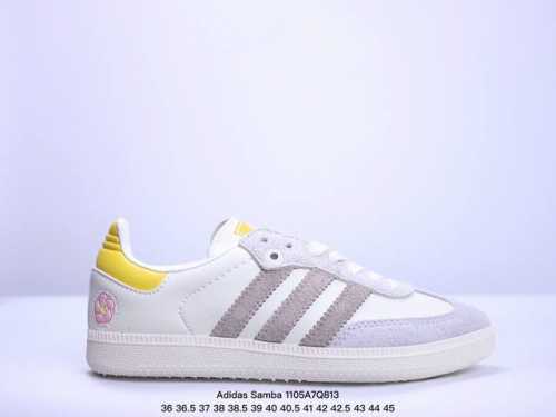 真标阿迪达斯三叶草Adidas Originals Samba OG 桑巴舞系列绅士德训足球风百搭低帮休闲运动板鞋 货号:IG1025 尺码:35.5 36 3