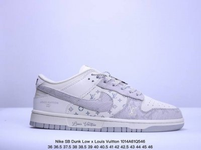 Nike Sb Dunk Low X Louis Vuitton 米棕纯原大厂出品 极力推荐原装头层材料 独家版型蒸餾加工帶來的是更好的视觉和脚感体验大厂纯原品