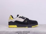 公司级路易威登 Louis Vuitton Lv路易威登板鞋 新款 Lv Trainer最新配色运动鞋 L家 篮球鞋风格运动鞋 该鞋由艺术总监 Virgil A