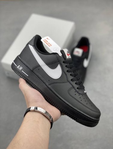 本地自取260 海外限量发售！公司级Nike Air Force 1 '07 Low 空军一号 低帮 运动鞋 休闲鞋 折边针车 工艺难度大 原楦头原纸板 原装鞋