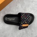 本地 核心私 Louis Vuitton ｜路易威登2025Ss最新春夏款 村上隆 Takashi Murakami X Louis Vuitton 皮革 圆头