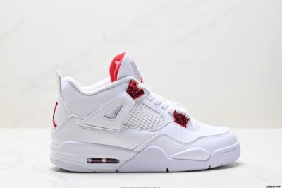 公司级Nike Air Jordan 4 Retro 耐克迈克尔 乔丹Aj4代中帮复古休闲运动文化篮球鞋 原厂材料Tpu超Q弹网格材质 缜密拉帮及中底钢印细节