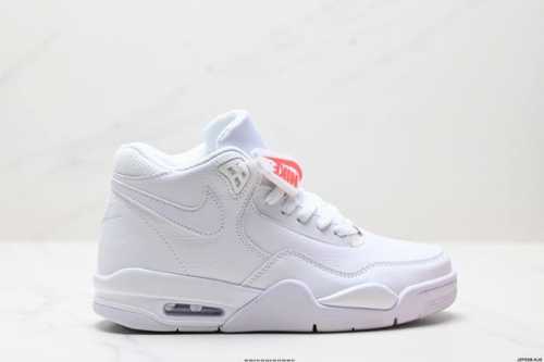 真标Nike Flight Legacy 皮革 经典复古风格 减震防滑耐磨中帮 复古篮球鞋 货号:Bq421 3 尺码:40 40.5 41 42 42.5 4
