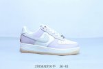 100 Nike Air Force 1 Af1耐克 空军一号休闲板鞋 灰白粉 37058Adtoi半 36-45