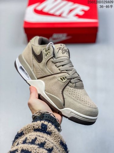 170 Nike耐克男女鞋2024冬款Air Flight '89复古运动鞋篮球鞋Fz3045-300 尺码：见图 编码：03Jhd329A09