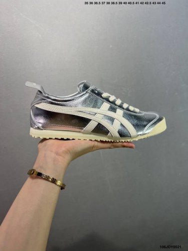 asics 亚瑟士 男女鞋真标半码制 日产经典老牌-鬼塚虎 Onitsuka Tiger Mexico 66经典墨西哥系列复古经典百搭板鞋休闲运动鞋慢跑鞋 采用