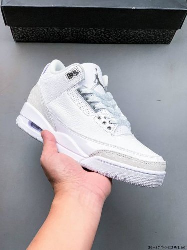 纯原版本！ 原盒头层皮 乔丹 Air Jordan 3 Retro Tinker Nrg Aj3 乔3 低帮复古休闲运动文化篮球鞋 0413Wl60