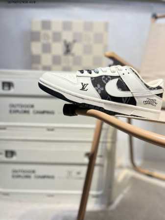 Nike Sb Dunk Low“Lv联名” 周年高端定制 低帮休闲板鞋 定制鞋盒 超高清洁度 皮料切割干净无任何毛边 细节完美Xb3802 Qd7661127 - 点击图像关闭