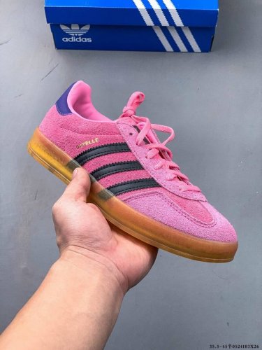 集图 公司级 阿迪达斯Adidas Gazelle 低帮复古百搭休闲运动板鞋 0524103X26