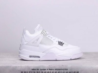 耐克 Nike Air Jordan 4 Retro Og迈克尔 乔丹aj4代乔4 中帮复古休闲运动文化篮球鞋。秉承轻量化的速度型篮球鞋设计思想完成设计，降低重