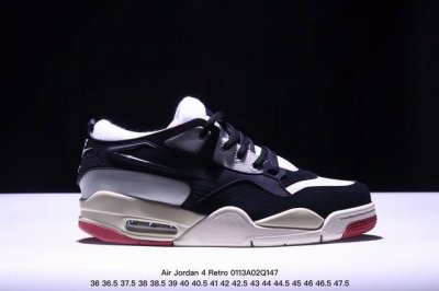 公司级 耐克 新款 Nike Air Jordan 4 Retro Og 低帮 迈克尔 乔丹Aj4代乔4 复古休闲运动文化篮球鞋。秉承轻量化的速度型篮球鞋设计思