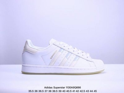 真标半码 阿迪达斯 三叶草adidas Originals Superstar经典贝壳头系列低帮百搭休闲运动板鞋 尺码：35.5 36 36.5 37 38 3