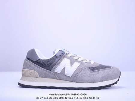 公司级升级原楦开发纸版版型#全新574升级版来啦！NB新百伦New Balance U574升级版系列低帮复古休闲运动慢跑鞋 货号:ML574EVG 尺码:36 - 点击图像关闭