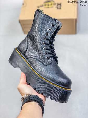 Dr.Martens 马汀博士 马丁靴 1460 经典款8孔系列 软面 哑光面 黑色荔枝皮 男女款全码开售 某物同香港代购 同一批次订单 公司规格 原材生产 原 - 点击图像关闭