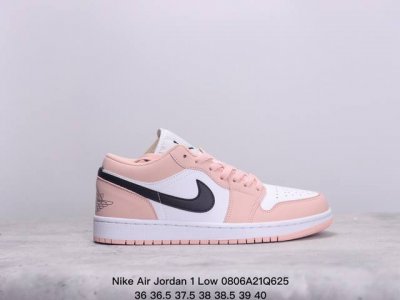 jordan 乔丹 男女鞋真标带半码，原楦型开发纸版，采用软质牛培皮革鞋面材质，中底注胶孔内置真sole气垫全新配色,耐克nike Air Jordan 1 L