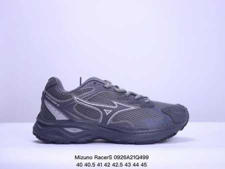 Mizuno Racers 美津浓 复古休闲 时尚百搭 运动舒适 网布 减震 防滑耐磨透气 低帮休闲跑步鞋 尺码：40-45带半码 Xm0926Q499 - 点击图像关闭