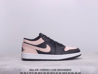真标耐克nike Air Jordan 1 Low Peach Mocha“Aj1乔丹一代低帮经典复古文化休闲运动篮球鞋 货号:553558-030 尺码:36