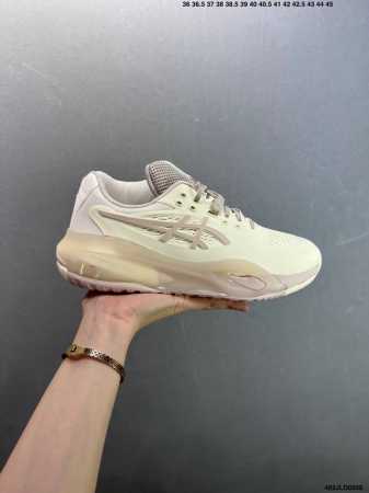 公司级Asics亚瑟士Gel-Resolution 10 男女子稳定R9 R10专业网球鞋 外观设计上，R10一改之前R8、R9的“扁长细”风格，变得更高更宽了 - 点击图像关闭