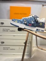 270 路易威登/Louis Vuitton Lv路易威登板鞋 新款 Lv Trainer最新配色运动鞋 L家 篮球鞋风格运动鞋 该鞋由艺术总监 Virgil