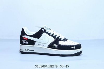 160 耐克 Nike Air Force 1 Af1耐克 低帮 空军一号休闲板鞋 310260Adrry半 36-45
