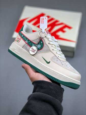 Nike Air Force 1'07 Low Just联名-圣诞树 空军一号低帮休闲运动板鞋 Df0 -034 #原楦头原纸板 原装鞋盒 定制五金配件 内置全 - 点击图像关闭