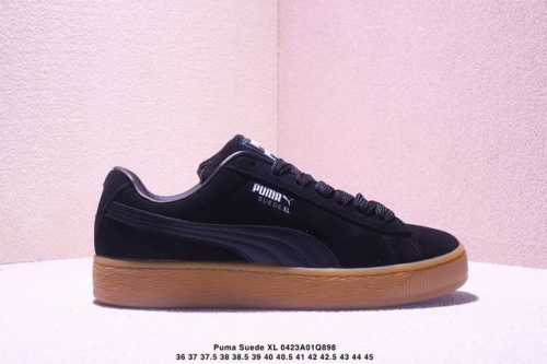 公司级puma Suede Xl复古单品 彪马 防滑耐磨低帮德训板鞋 货号:398094-01 尺码:36 37 37.5 38 38.5 39 40 40.5
