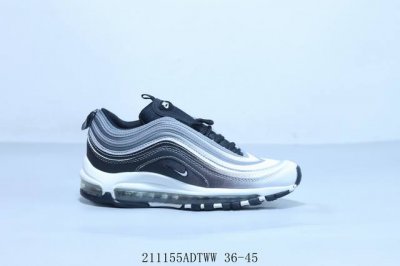 耐克 Nike Air Max 97 Og Qs 子弹系列新配色 复古全掌气垫运动跑步鞋 21 5Adtww 36-45