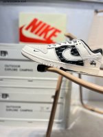 200 nike Sb Dunk Low“斯图西联名” 周年高端定制 低帮休闲板鞋 定制鞋盒 超高清洁度 皮料切割干净无任何毛边 细节完美Xf8698 Qs70