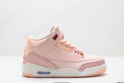 340 公司级Air Jordan 3 Retro 迈克尔·乔丹Aj3代中帮复古休闲运动文化篮球鞋 货号:Hj0178-600 尺码:36 36.5 37.5