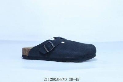 勃肯鞋Birkenstock包头拖鞋 真皮软木拖 出口韩国的订单！ 有没有姐妹跟我一样，喜欢鞋拖，懒得弯腰系鞋带 211280Apewo 36-45