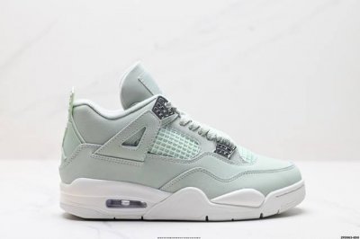400 公司级Nike Air Jordan 4 Retro 耐克迈克尔·乔丹Aj4代中帮复古休闲运动文化篮球鞋 原厂材料Tpu超Q弹网格材质 缜密拉帮及中底钢