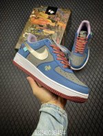 Nk Air Force 1'07 Low 黑神话悟空联名款 空军一号低帮休闲板鞋 Af2434-109 #定制鞋盒 定制五金配件 内置全掌气垫 原厂鞋底 尺码
