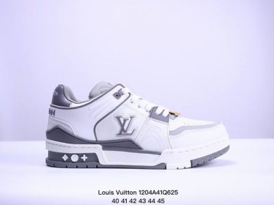 公司级全新lv路易威登louis Vuitton Trainer Sneaker Low休闲运动文化百搭板鞋 尺码:40-45 Xm 4Q625