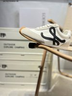 250 西班牙百年皮具奢华品牌/罗意威Loewe Ballet Runner 2.0 Sneakers 芭蕾舞2.0系列阿甘复古风德训薄底百搭休闲运动鞋 尼龙和