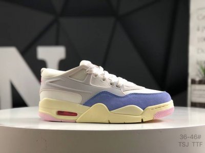 耐克 Jordan Air Jordan 4 Rm 复古篮球鞋 此款鞋采用近几年比较流行的版型设计，外观时尚大气。鞋底采用耐磨的材质，穿上它，让您感觉到舒适的体