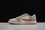 360 Travis Scott X Fragment Design X Air Jordan 1 Low Og Sp Aj1 乔1 黑悟空联名-战斗悟空 低帮