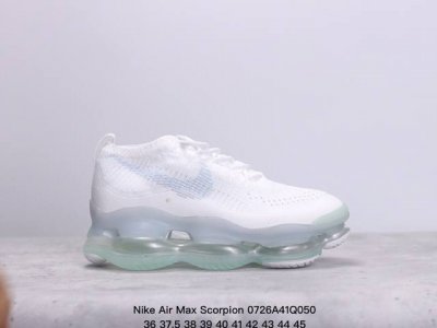 Nike Air Max Scorpion 次世代气垫 搭载全掌长气垫的新鞋款，而这样的配置，会带来过去所有 Air Max 鞋款所没有的穿著体验；除了中底外鞋
