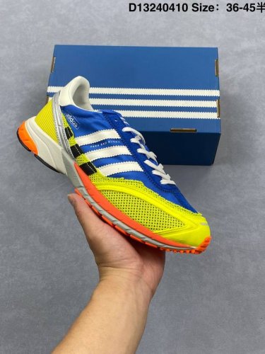公司级阿迪达斯Adidas Bad Bunny Adizero Sl 72三叶草复古休闲跑步鞋休闲运动鞋 货号:Jq8757 尺码:36 36.5 37 38