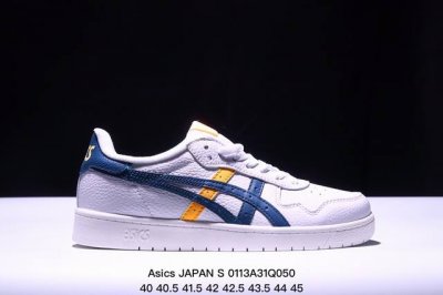 亚瑟士 Asics Japan S中性学院系列 低帮复古厚底增高休闲运动板鞋 软质牛培皮鞋面 货号： 1A173 尺码：如图 Xm0114Q050