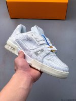 210 路易威登 Louis Vuitton Lv路易威登板鞋 乘风破浪的姐姐争先种草款,舒适透明底和百搭性霸屏整个时尚娱乐圈，正品1:1套楦复刻，细节调整完美