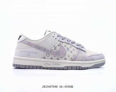 定制重磅三方联名，当红嘻哈歌手特拉维斯 斯科特 Air Jordan 1 Low Og Sp Damier Azur Brown Lv Monogram Aj1